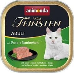 Animonda ANIMONDA paštika ADULT - krůta, králík pro kočky 100g