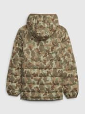 Gap Dětská prošívaná bunda s kapucí XS