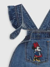 Gap Dětské džíny s laclem & Disney 12-18M