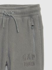 Gap Dětské fleece tepláky s logem 18-24M