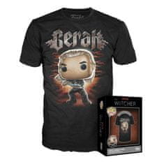 Funko Tričko Boxed Tee: The Witcher - Geralt (velikost M)