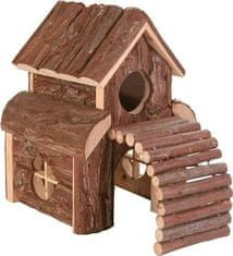 Trixie Natural Living dřevěný domek dvoupatrový FINN 13 x 20 x 20 cm