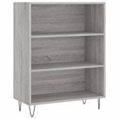 Vidaxl Skříň highboard šedá sonoma 69,5 x 34 x 180 cm kompozitní dřevo