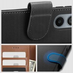 Tech-protect Wallet knížkové pouzdro na Motorola Moto G84 5G, černé