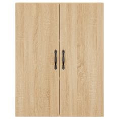 Vidaxl Skříň highboard dub sonoma 69,5 x 34 x 180 cm kompozitní dřevo