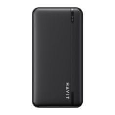 Havit PB90 Power Bank 10000mAh 2x USB / USB-C, černý