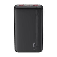 Havit PB90 Power Bank 10000mAh 2x USB / USB-C, černý