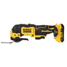 DeWalt bezuhlíková oscilační multibruska XR, 2× Li-ion 2,0 Ah