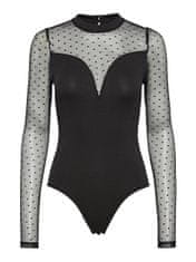 Pieces Dámské body PCSECIL 17145962 Black (Velikost M)