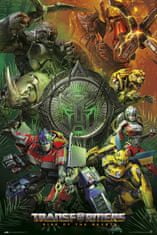 CurePink Plakát Transformers: Probuzení monster (61 x 91,5 cm)