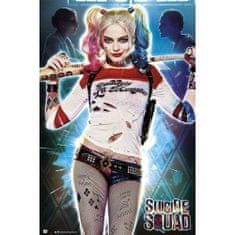 CurePink Plakát DC Comics: Suicide Squad Harley Quinn (61 x 91,5 cm)