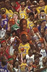 CurePink Plakát NBA: Basketbalové hvězdy (61 x 91,5 cm) 150g