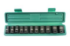 Jonnesway Sada nástrčných úderových hlavic 1/2", 11 ks, 10-24 mm - S03A4111S