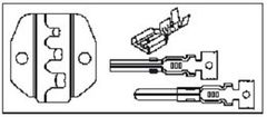 Jonnesway Náhradní čelisti pro krimpování neizolovaných elektrických konektorů 0.5-6 mm -