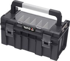 YATO Box na nářadí plastový s organizérem 450x260x240mm