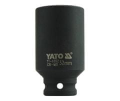 YATO Nástavec 1/2" rázový šestihranný hluboký 32 mm CrMo