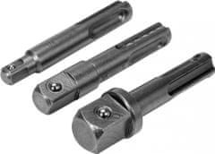 YATO Sada adaptérů SDS+ 1/4", 3/8", 1/2"