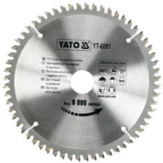 YATO Kotouč na hliník 200 x 30 mm 60z