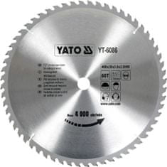 YATO Kotouč na dřevo 400 x 30 mm 60z