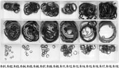 YATO Pojistné kroužky INTERNAL sada 300ks, R1-R19, pr. 3 -32mm