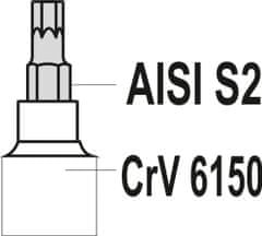 YATO Bity Torx sada 12 ks (CrV 6150)