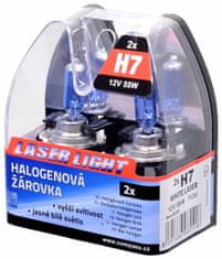 Compass Žárovka 12V H7 55W PX26d WHITE LASER 2ks