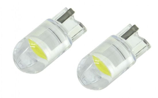 Compass Žárovka 1LED COB 12V T10 bílá 2ks