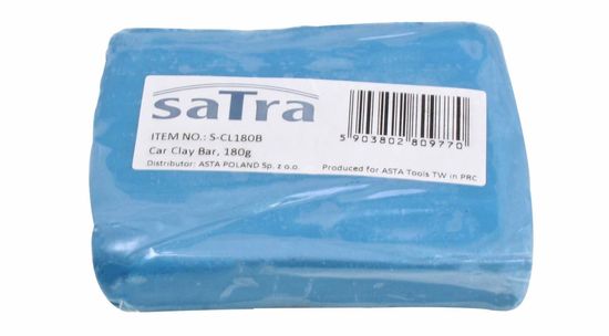 SATRA Čisticí hlína na lak auta, Clay Bar 180 g – S-CL180B