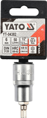 YATO Nástavec 1/2" bit Imbus H6