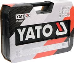 YATO Gola sada 1/2", 3/8", 1/4" + příslušenství 120 ks