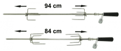 Cattara Grilovací jehla 94cm 230V UNI