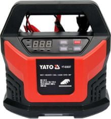 YATO Nabíječka s LED displejem 12V / 2A, 6A, 10A, 15A BOOST 300s 20A