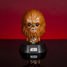 CurePink Plastová dekorativní svítící figurka Star Wars|Hvězdné války: Žvejkal (výška 10 cm)