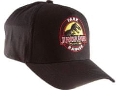 CurePink Baseballová kšiltovka Jurassic Park|Jurský park: Park Ranger (nastavitelná)