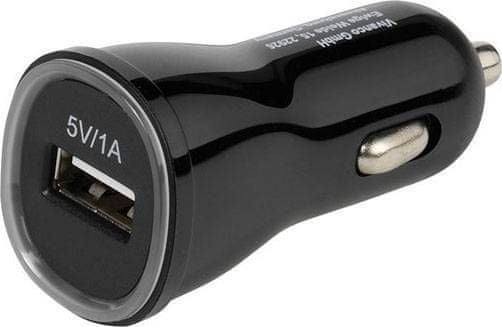 Vivanco CL USB nabíječka černá