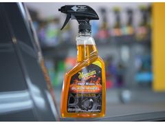 Meguiar's hot Rims Black Wheel Cleaner - pH neutrální čistič černých kol, 709 ml