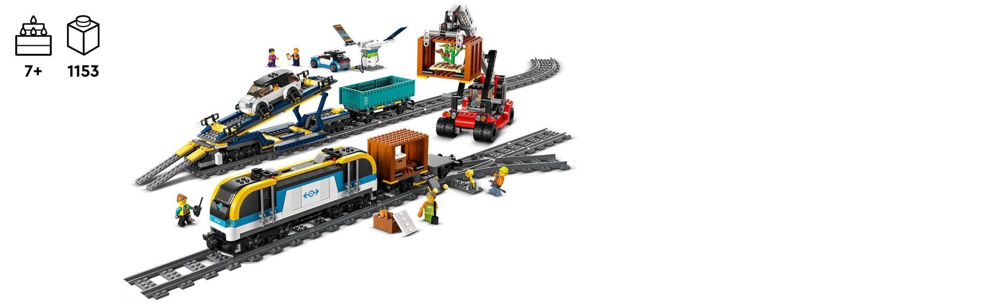 LEGO City 60336 Nákladní vlak