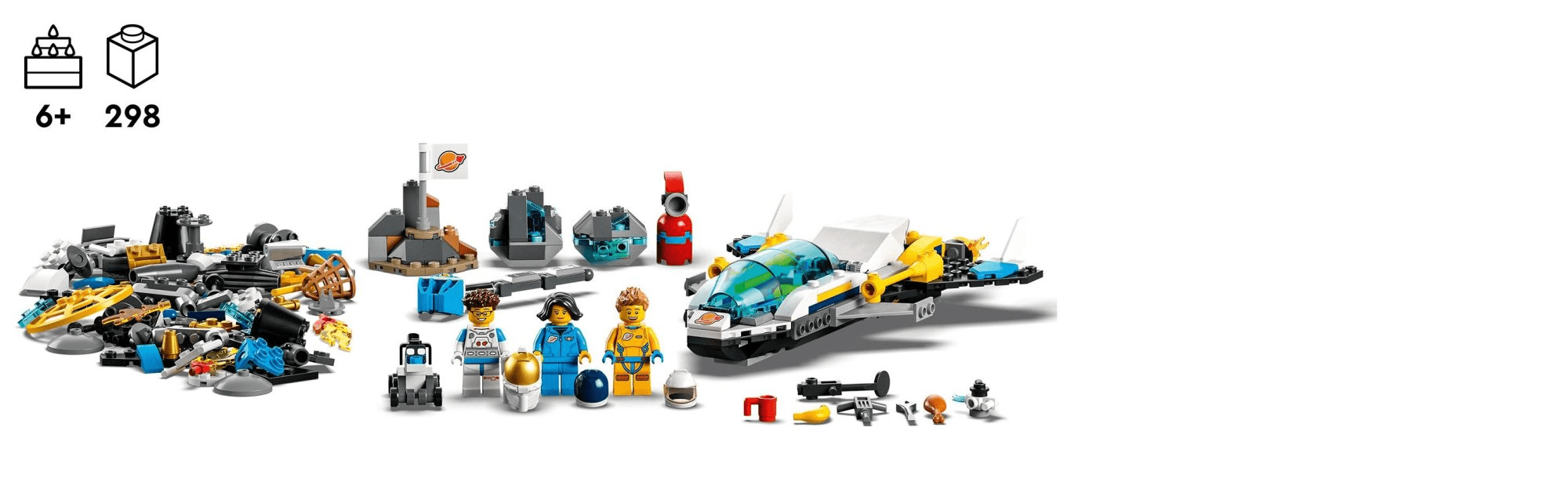 LEGO City 60354 Průzkum Marsu