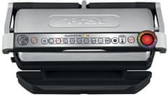 Tefal OptiGrill+ XL GC722D34 Stříbrný/Černý, Elektrický gril