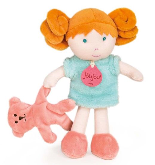 Doudou Jolijou Panenka Miss Mint 21 cm