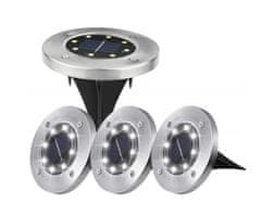 InnoVibe Solární zahradní LED osvětlení - 12 kusů
