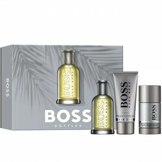 Hugo Boss Boss No. 6 Bottled - EDT 100 ml + sprchový gel 100 ml + tuhý deodorant 75 ml