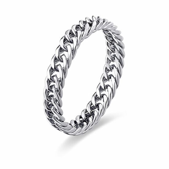 S'Agapõ Nepřehlédnutelný ocelový prsten For Love SFV44