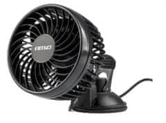 shumee VENTILÁTOR DO AUTO 4,5" 24V S PŘÍSAVKOU