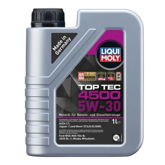 shumee LIQUI MOLY OIL 5W30 1L TOP TEC 4500 C1 / WSS-M2C 934-B / MITSUBISHI / MAZDA