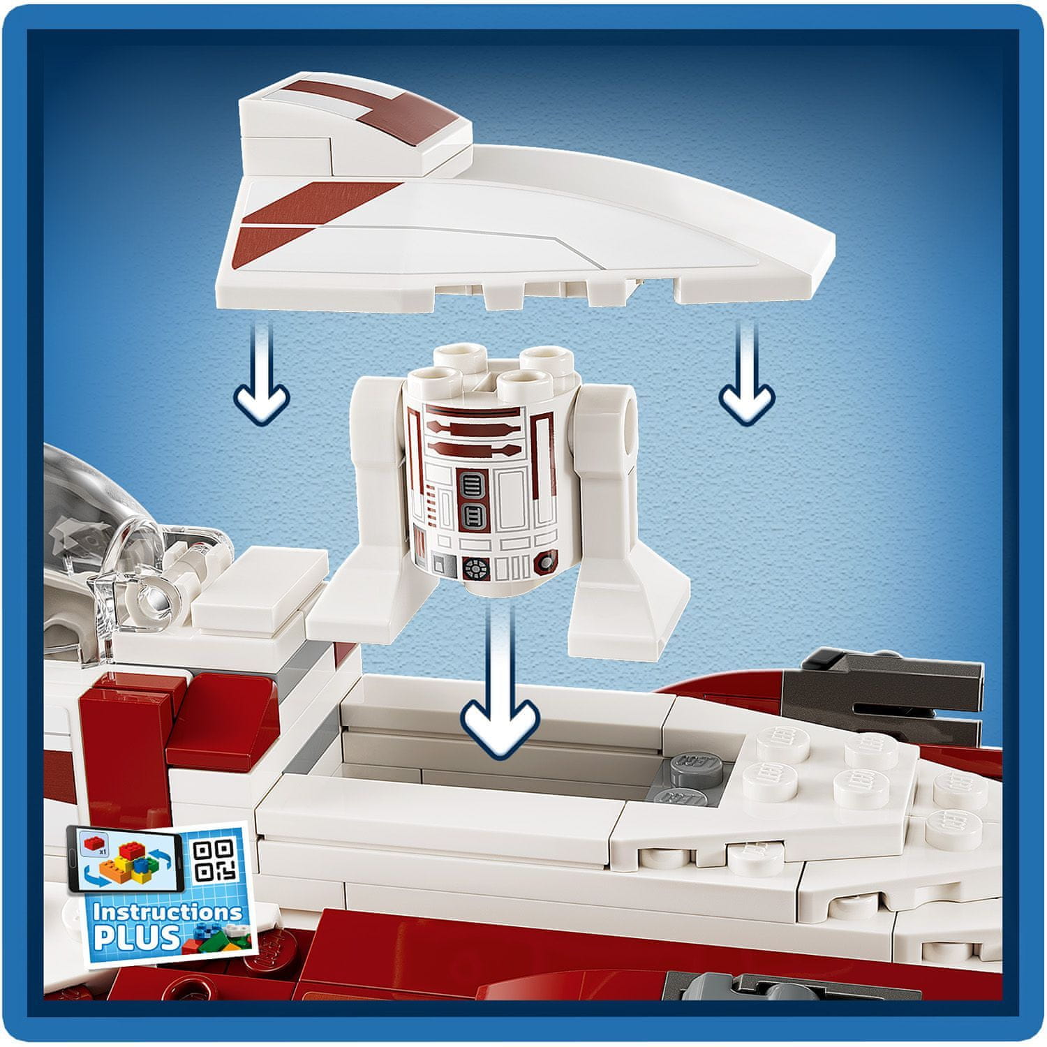 LEGO Star Wars 75333 Jediská stíhačka Obi-Wana Kenobiho