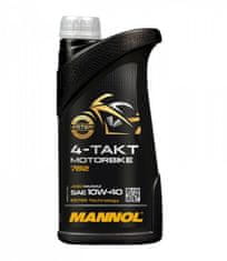 shumee MANNOL OIL 10W40 1L MOTORKA 4T ESTER TECHNOLOGY SL / JASO MA/MA2 / PLASTOVÉ BALENÍ