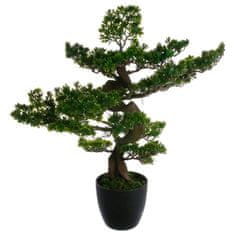 ModernHome Bonsai Strom V Černém Květináči 80 Cm