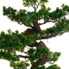 ModernHome Bonsai Strom V Černém Květináči 80 Cm