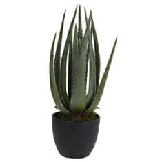 ModernHome Umělá Aloe V Květináči 45 Cm